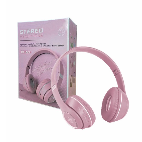 Moxom Wireless Headphones MZ-021 Pink Moxom Wireless Headphones MZ-021 Pink